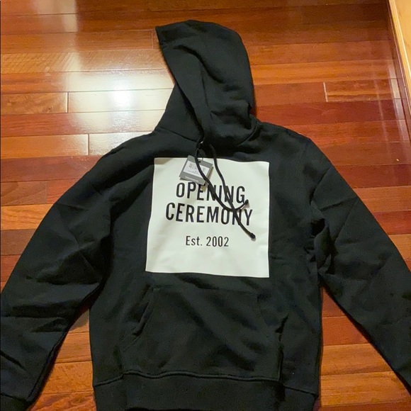 NWT Opening Ceremony box logo Hoodie - Picture 8 of 11